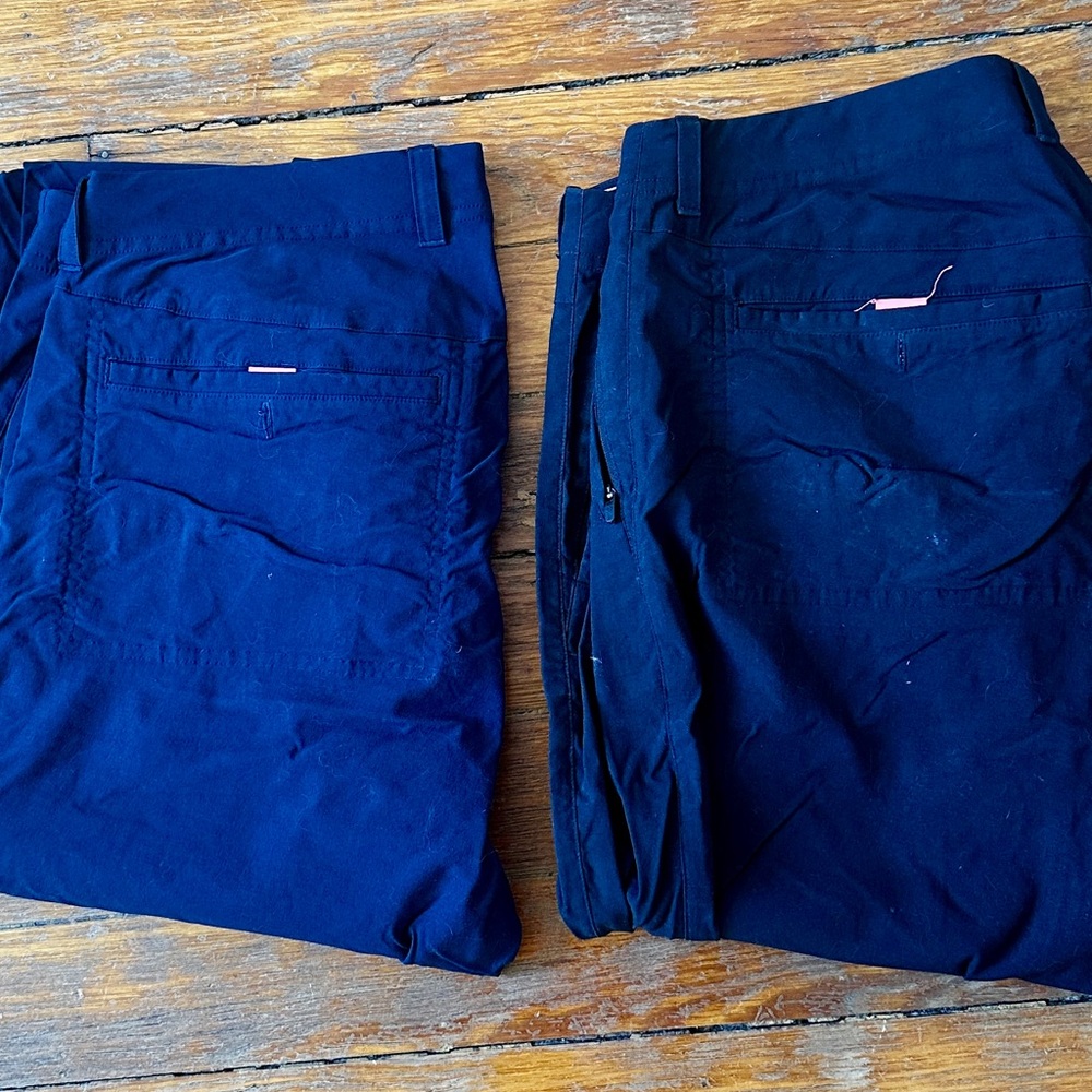 Rapha Men's Navy Blue and Black  Commuter Pants